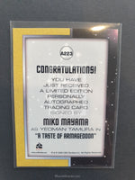 Star Trek 40th Anniversary A223 Tamura Autograph Trading Card Back