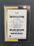 Star Trek 40th Anniversary A241 Merik Autograph Trading Card Back