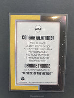 Star Trek Heroes Villians A254 Dyanne Thorne IOTAIN Autograph Trading Card Back