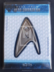 Star Trek Movie Into Darkness B17 Scotty Badge Trading Card Front