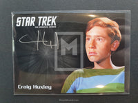 Star Trek TOS 50th Anniversary Starnes Silver Ink Autograph Trading Card Front
