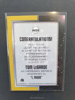 Star Trek TOS Remastered A252 Le Garde Autograph Trading Card Back