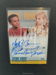 Star Trek TOS Remastered DA18 Dual Autograph Trading Card Front