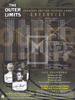 The Outer Limits Promo Sell Sheet Trading Card Back