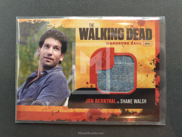 The Walking Dead Season 1 Shane M5 Wardrobe Trading Card Front