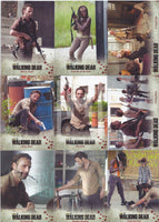 The Walking Dead Season 3 Part 1 Base Trading Card Set
