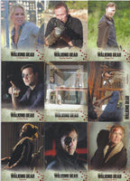 The Walking Dead Season 3 Part 2 Base Trading Card Set