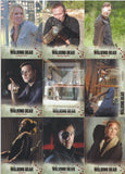 The Walking Dead Season 3 Part 2 Base Trading Card Set