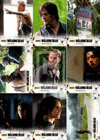 The Walking Dead Season 4 Part 2 Base Trading Card Set