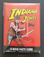 Topps 1985 Indiana Jones Temple of Doom Trading Card Pack Front