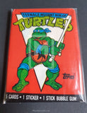 Topps 1989 Teenage Mutant Ninja Turtles TNMT Series 1 Trading Card Pack Leonardo Front