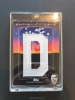 Topps American Pie 2011 Clark Gable Commemorative Letter Patch Trading Card Front