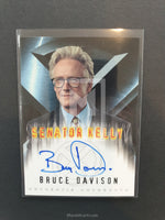 Topps X-Men The Movie Bruce Davison Autograph Trading Card Front