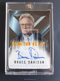 Topps X-Men The Movie Bruce Davison Autograph Trading Card Front