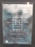 Twilight Zone Season 2 A-28 Keefer Autograph Trading Card Back