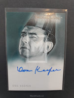 Twilight Zone Season 2 A-28 Keefer Autograph Trading Card Front