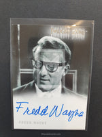 Twilight Zone Series 3 A-58 Wayne Autograph Trading Card Front