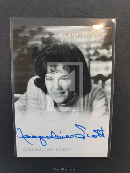 Twilight Zone Series 3 A-61 Scott Autograph Trading Card Front