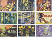 Universal Monsters of the Silver Screen Sticker Set Front