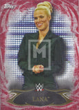 Topps 2015 WWE Undisputed 17 Lana Red Parallel Base trading card Front