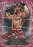 Topps 2015 WWE Undisputed 18 Shawn Michaels HBK Red Parallel Base trading card Front