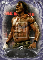 WWE Undisputed 2015 19 R-Truth Purple Parallel Base trading card Front