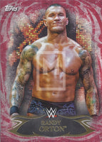 Topps 2015 WWE Undisputed 24 Randy Orton Red Parallel Base trading card Front