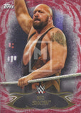 Topps 2015 WWE Undisputed 26 Big Show Red Parallel Base trading card Front