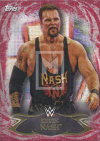 Topps 2015 WWE Undisputed 28 Kevin Nash Red Parallel Base trading card Front