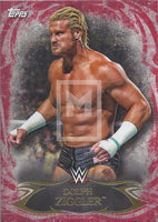 Topps 2015 WWE Undisputed 32 Dolph Ziggler Red Parallel Base trading card Front