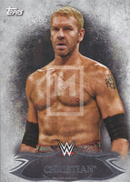 Topps 2015 WWE Undisputed Christian Base Trading Card 33 Front