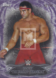 WWE Undisputed 2015 34 Ricky The Dragon Steamboat Purple Parallel Base trading card Front