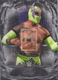 Topps 2015 WWE Undisputed 43 Sin Cara Black Parallel Trading Card Front