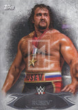 Topps 2015 WWE Undisputed Rusev Base Trading Card 47 Front