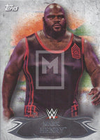 Topps 2015 WWE Undisputed Mark Henry Base Trading Card 48 Front