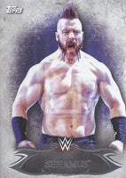 Topps 2015 WWE Undisputed Sheamus Base Trading Card 77 Front
