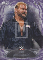 WWE Undisputed 2015 83 Arn Anderson Purple Parallel Base trading card Front