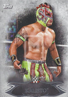 Topps 2015 WWE Undisputed Kalisto Base Trading Card 97 Front