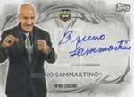 WWE Undisputed 2015 Bruno Sammartino UA-BR Autograph Trading Card Front