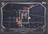 WWE Undisputed 2015 CEM-16 Cage Evolution Moments Black Parallel Trading Card Front