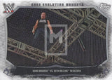 WWE Undisputed 2015 CEM-18 Dean Ambrose Seth Rollins Cage Evolution Moments Trading Card Front