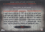 WWE Undisputed 2015 CEM-4 Big Show Cena Cage Evolution Moments Trading Card Back