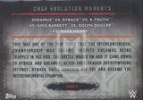 WWE Undisputed 2015 CEM-5 Cage Evolution Moments Trading Card Back