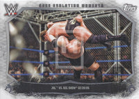 WWE Undisputed 2015 CEM-7 JBL Big Show Cage Evolution Moments Trading Card Front