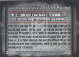 WWE Undisputed 2015 FF-13 Ted Dibiase Famous Finishers Trading Card Back