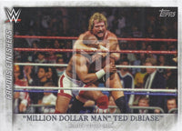 WWE Undisputed 2015 FF-13 Ted Dibiase Famous Finishers Trading Card Front