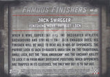 WWE Undisputed 2015 FF-23 Jack Swagger Famous Finishers Trading Card Back