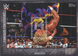 WWE Undisputed 2015 FF-25 Mr Perfect Curt Hennig Famous Finishers Black Parallel Trading Card Front