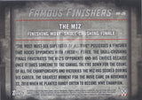 WWE Undisputed 2015 FF-29 The Miz Famous Finishers Trading Card Back