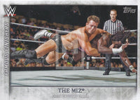 WWE Undisputed 2015 FF-29 The Miz Famous Finishers Trading Card Front